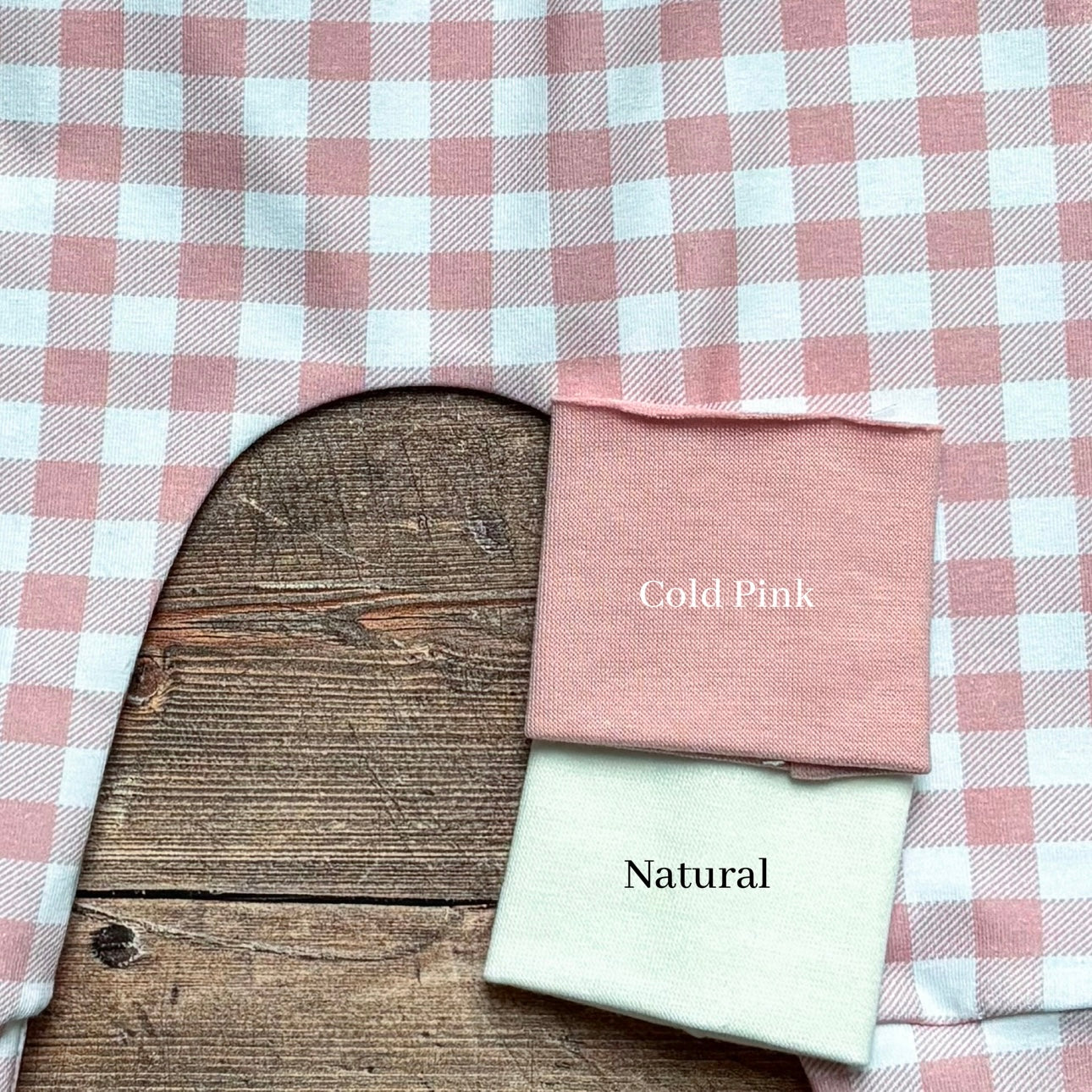 Rose Gingham Snood