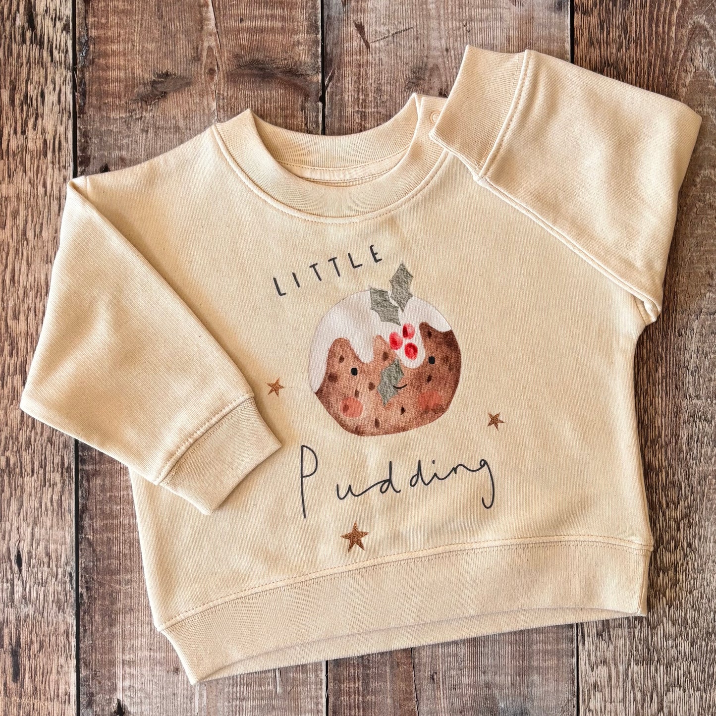 Little Pudding Sweatshirt 18-24 months (Natural)