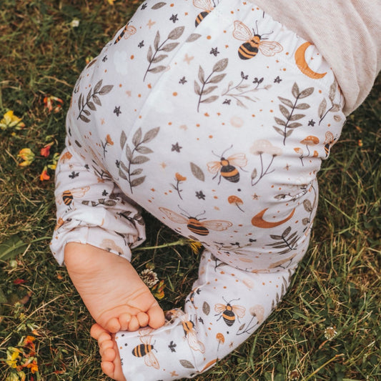 Bees & Moon Toddler & Child Leggings