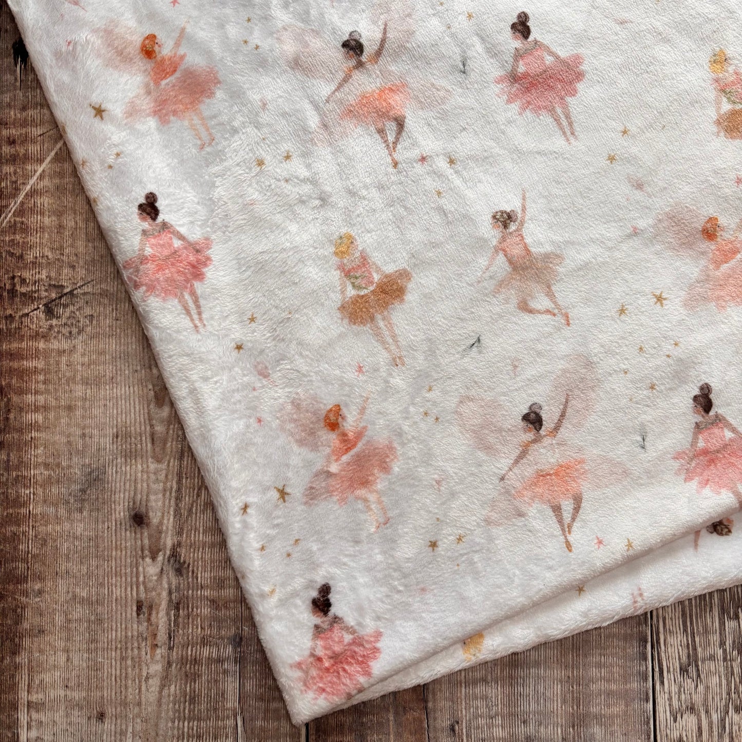 Fairy Ballerina Snuggle Blanket - Pram/Buggy Size