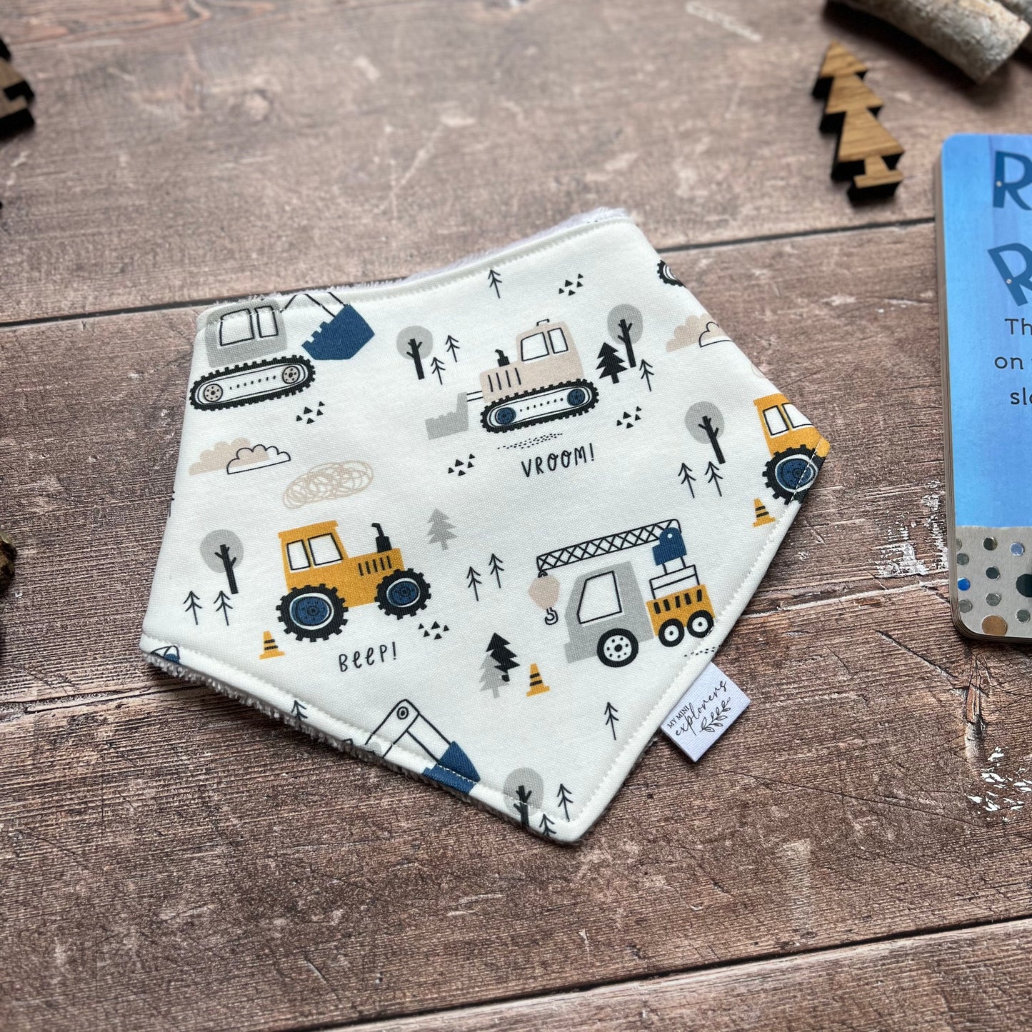 Construction Dribble Bib