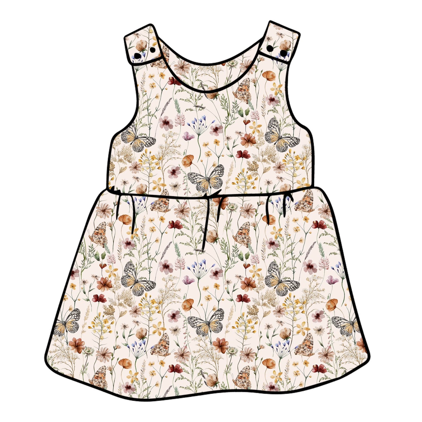 Wild Meadow Pinafore Dress