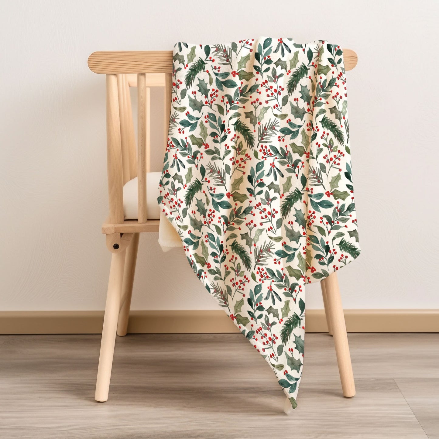 Winter Berries Child & Baby Snuggle Blanket