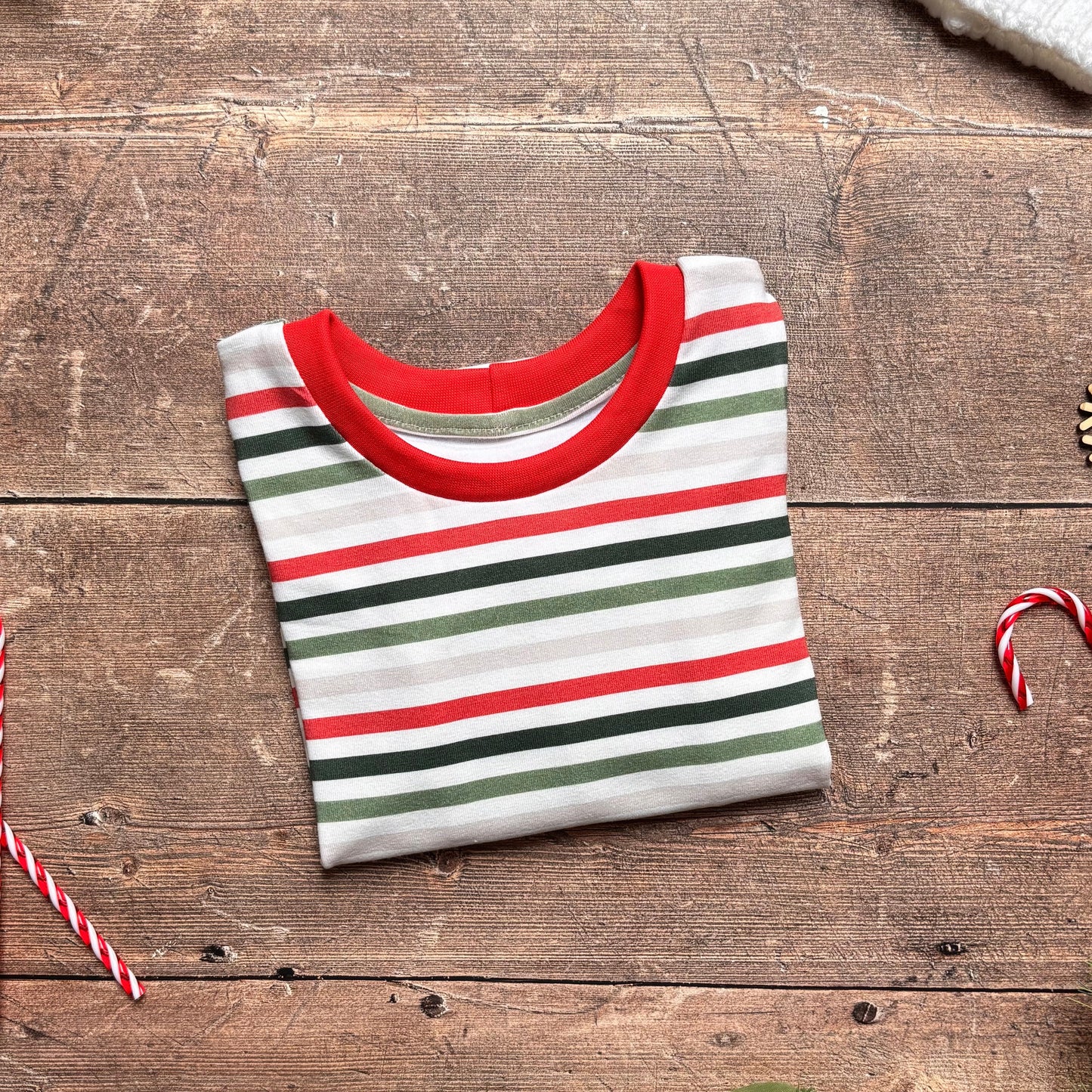 Christmas Stripes Child & Baby T-Shirt
