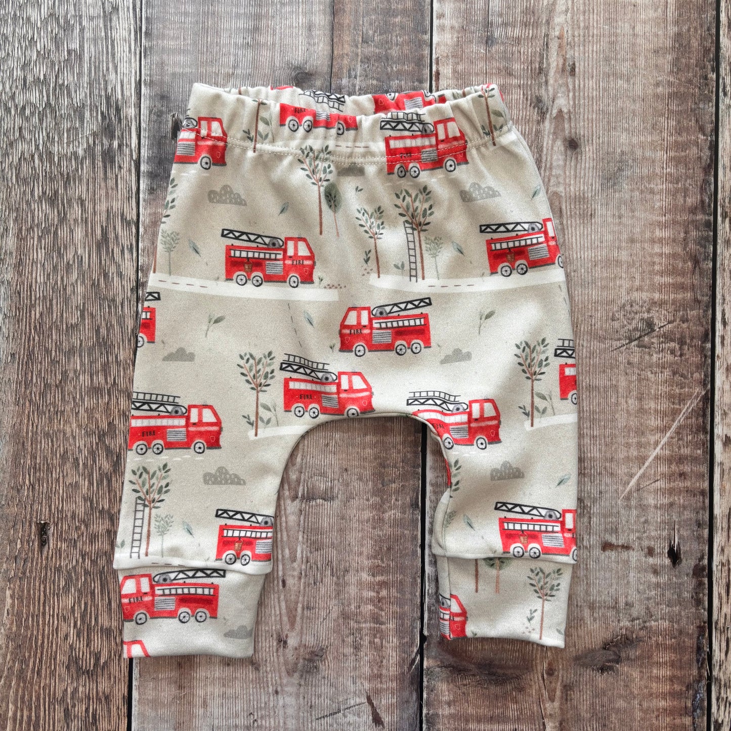 Fire Trucks Harems 0-3m