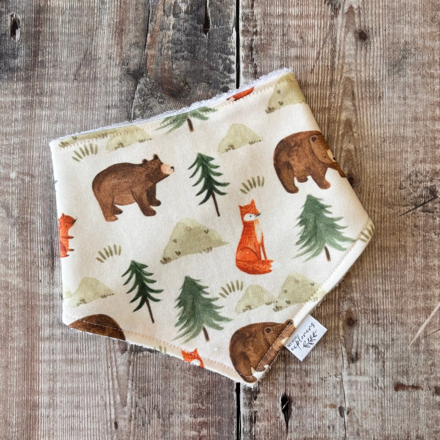 Forest Friends Dribble Bib
