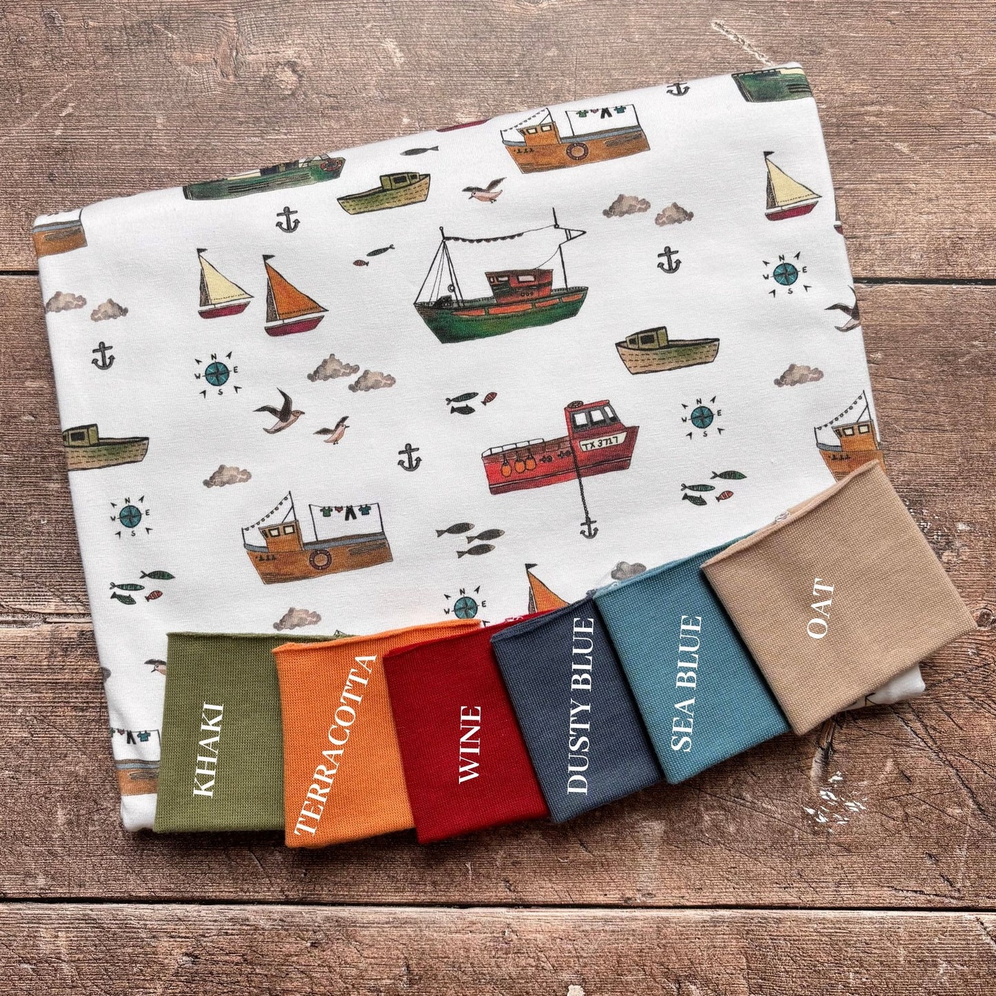 Fishing Boats Child & Baby T-Shirt - Short or Long Sleeve
