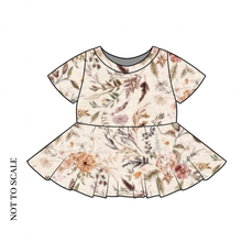 Load image into Gallery viewer, Antique Meadow Peplum Top
