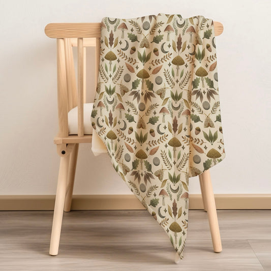 Moth & Moon Snuggle Blanket