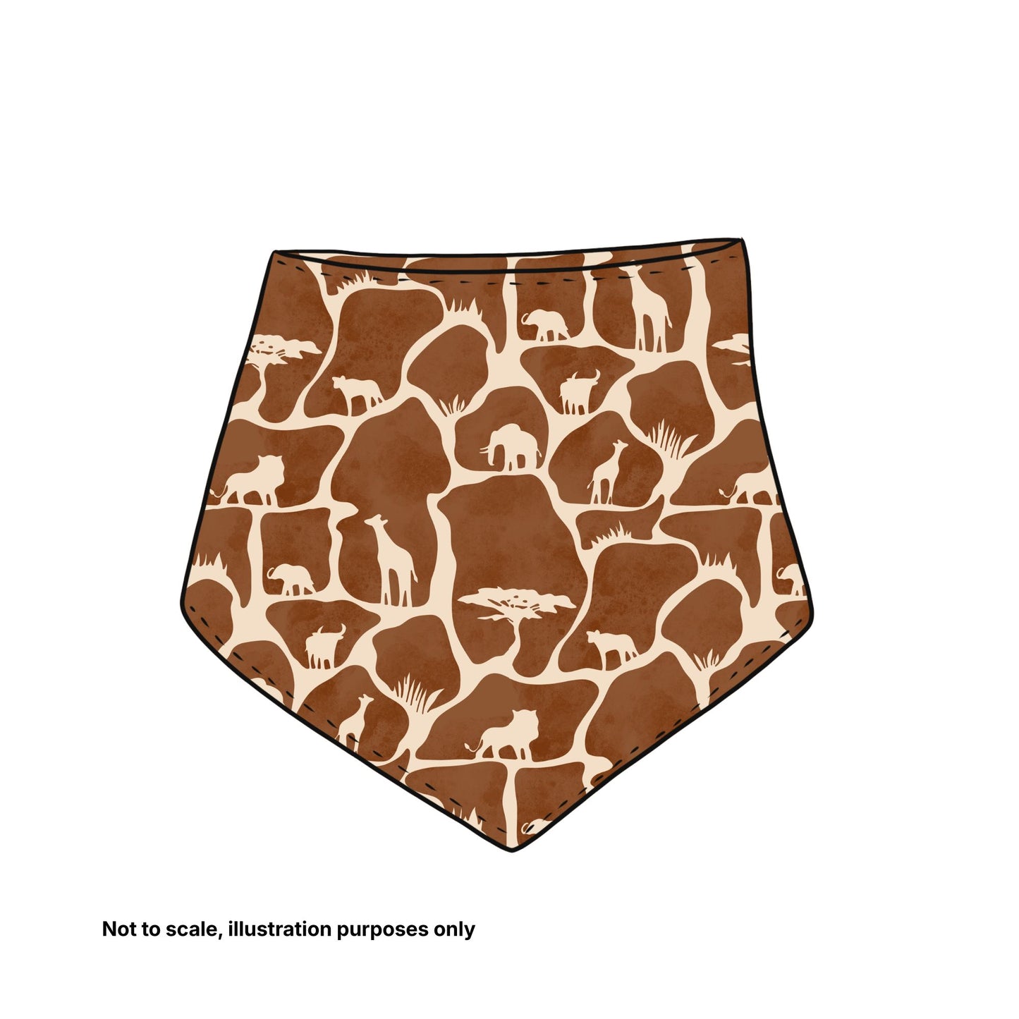 Matching Dribble Bib - Pick your print