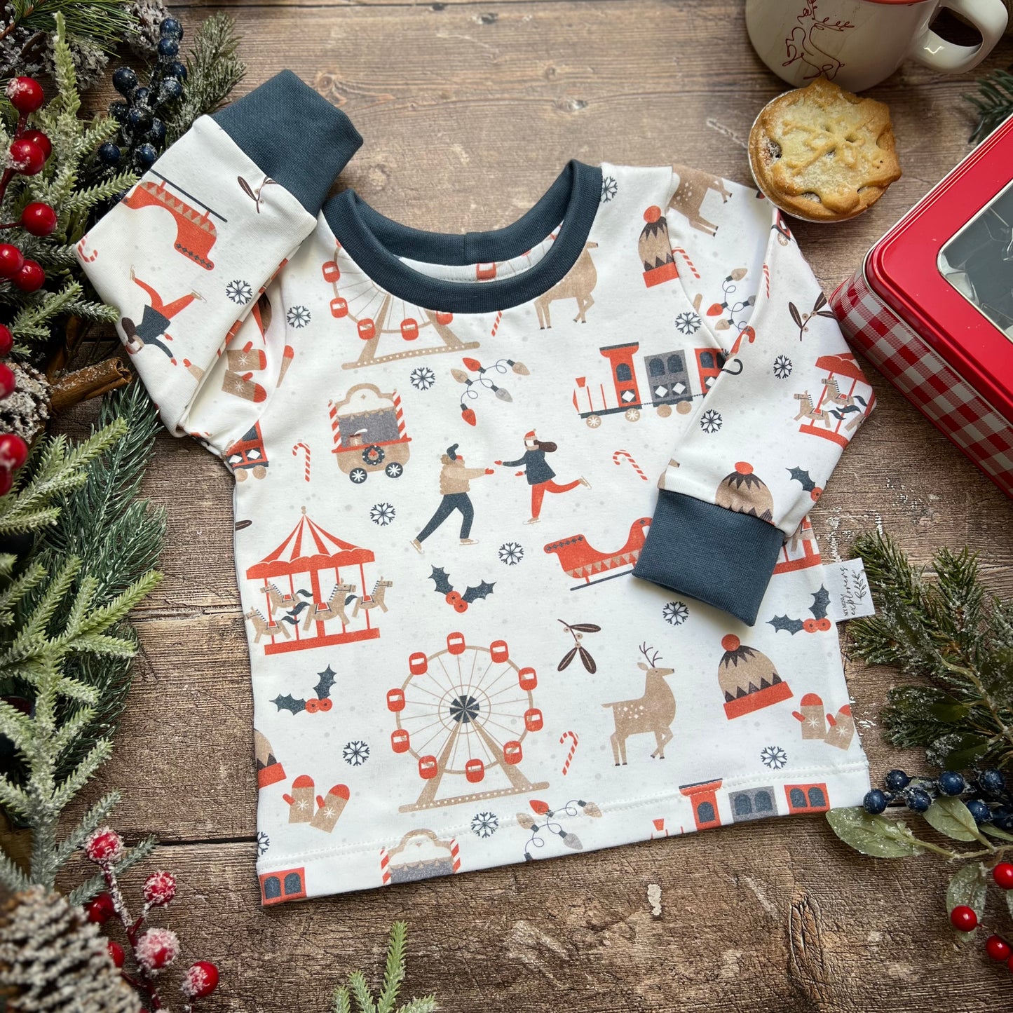 Winter Wonderland Long Lounge Set 2-3 years