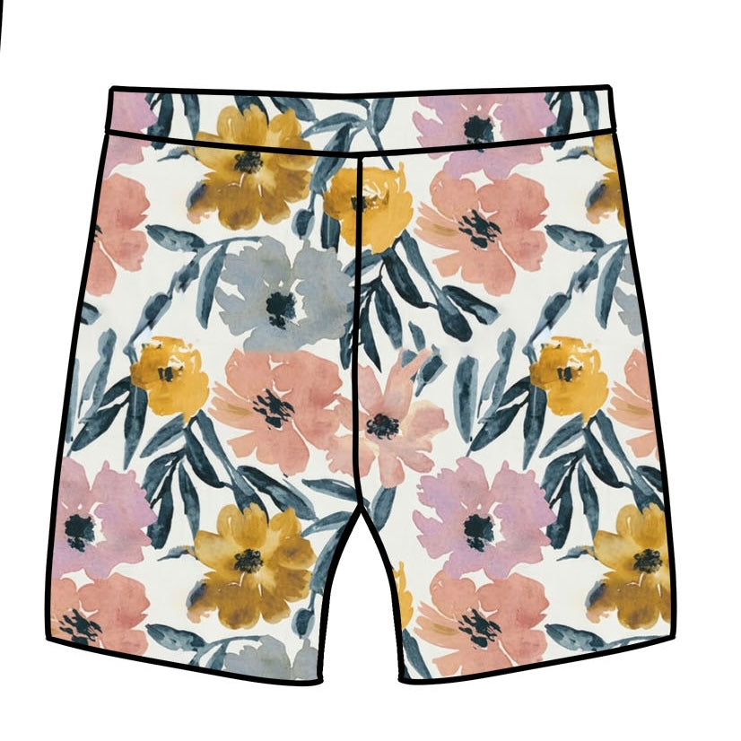 Sunny Blooms Lounge Shorts