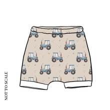 Load image into Gallery viewer, Tractors Rolled Shorts
