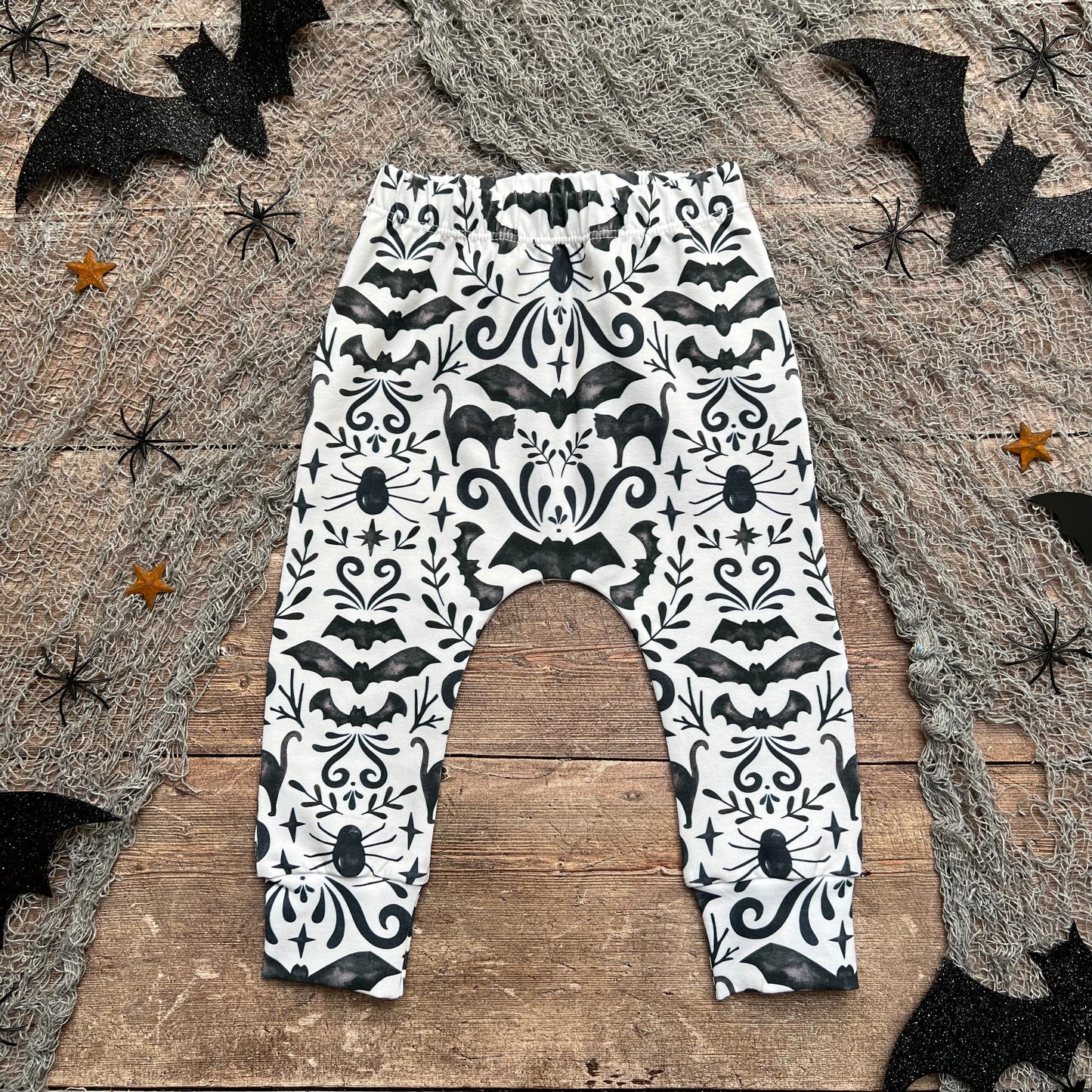 Monochrome Halloween Harems 0-3m