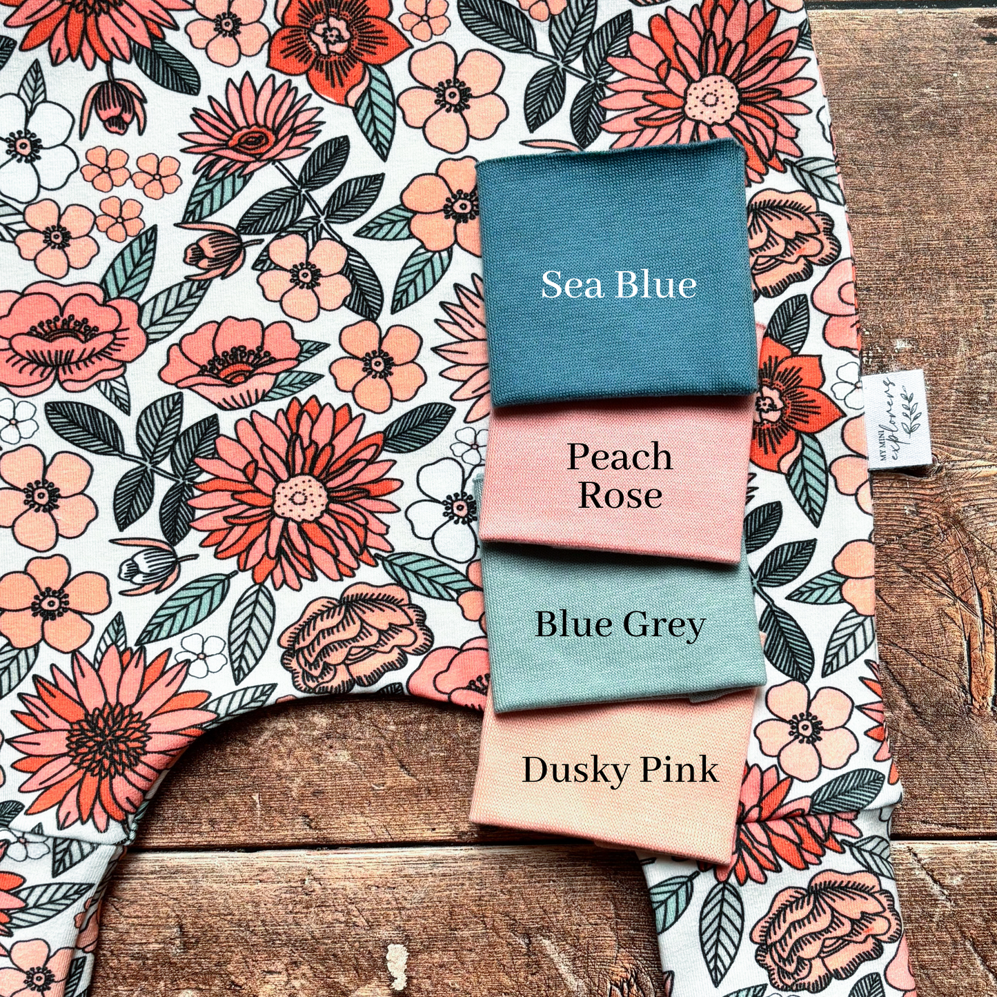Retro Floral Snood