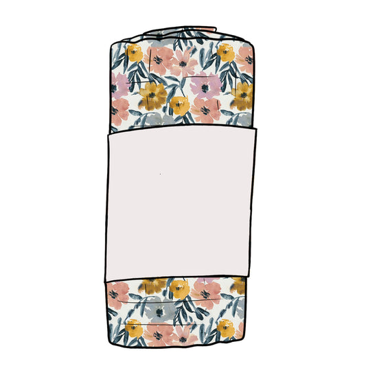 Sunny Blooms Muslin Swaddle Blanket