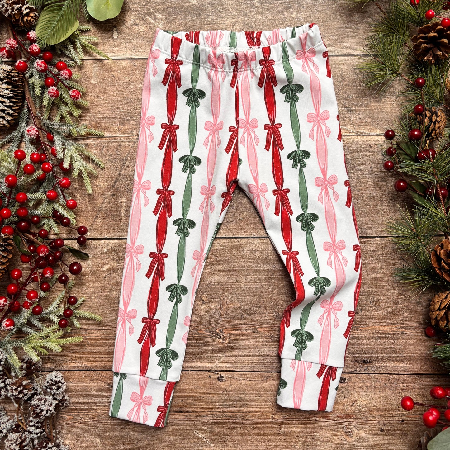 Bows and Ribbons Leggings 18-24m