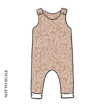 Load image into Gallery viewer, Boho Leaves Romper
