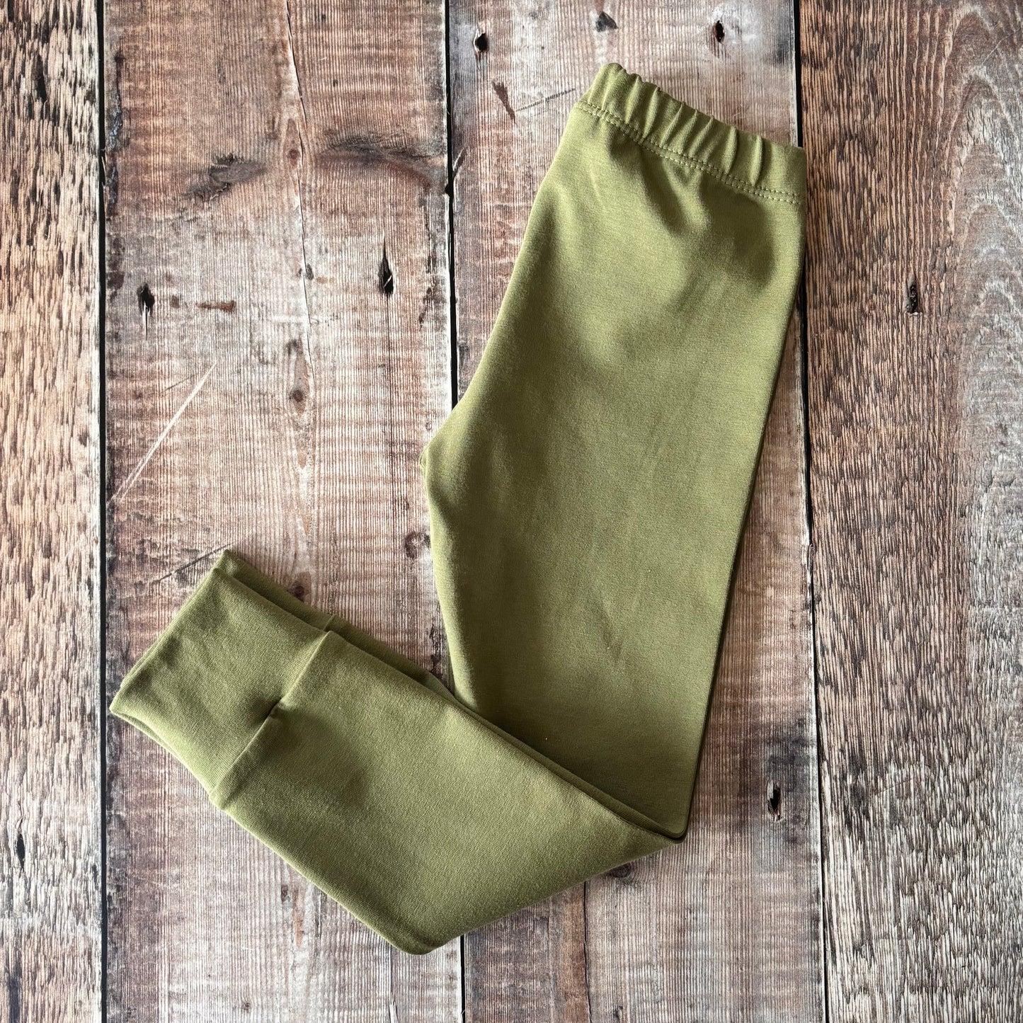 Khaki Leggings 3-4 years