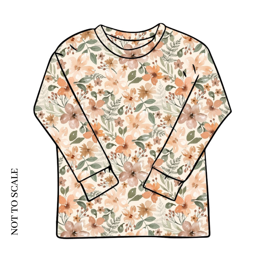 Floral Garden Long Sleeve T-Shirt