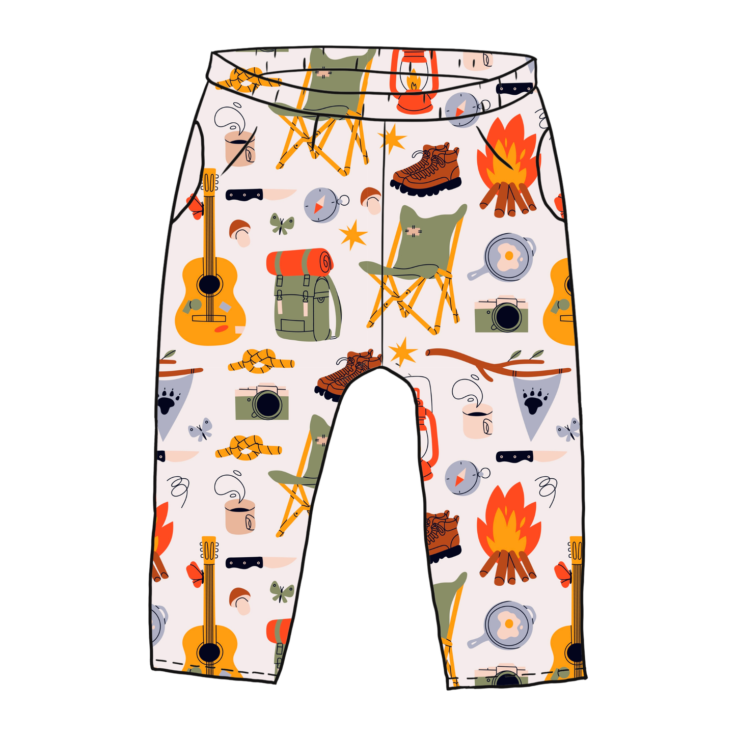 Camping Toddler & Child Pocket Trousers