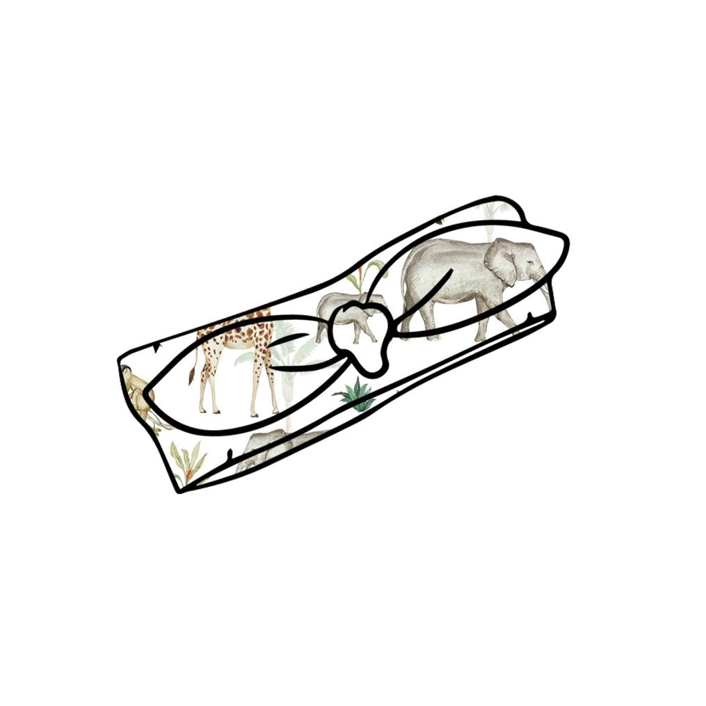 Safari Knot Bow Headband