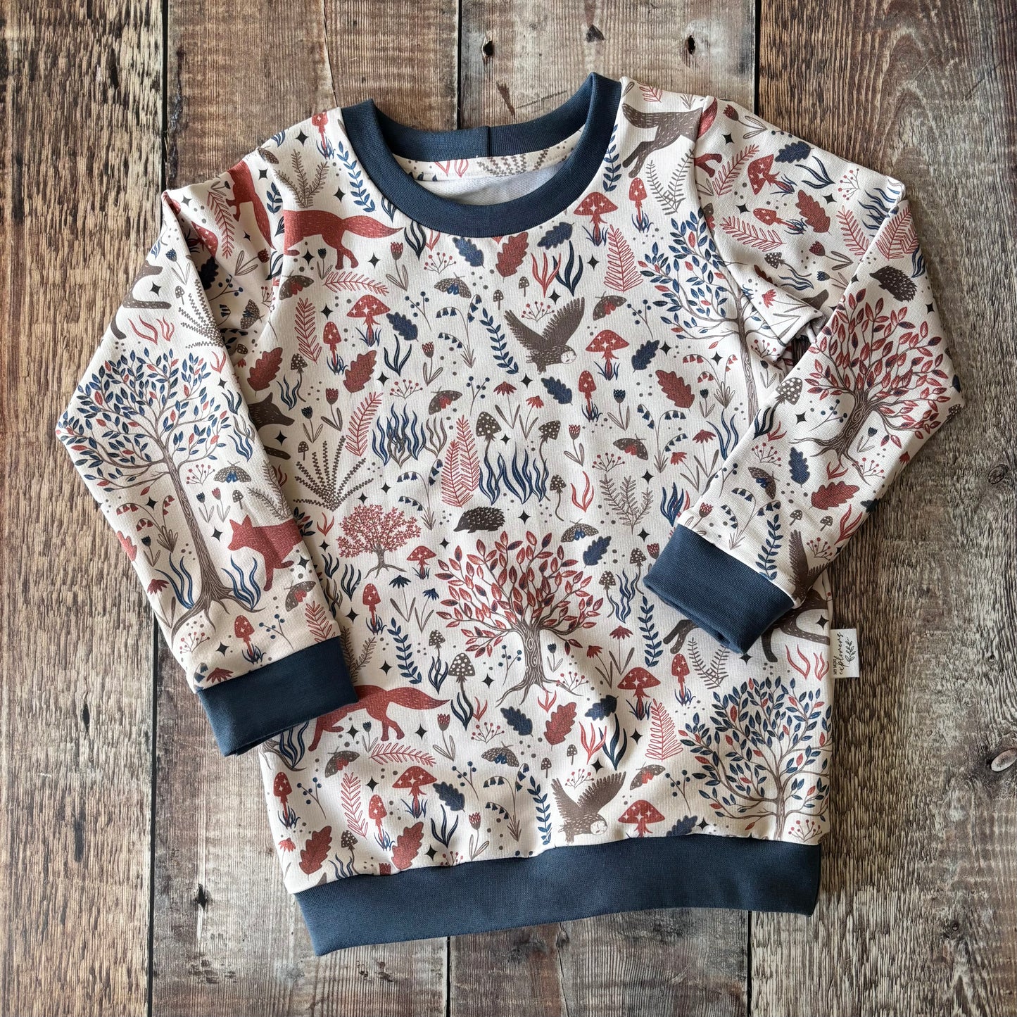 Autumn Forest Sweatshirt 3-4 years