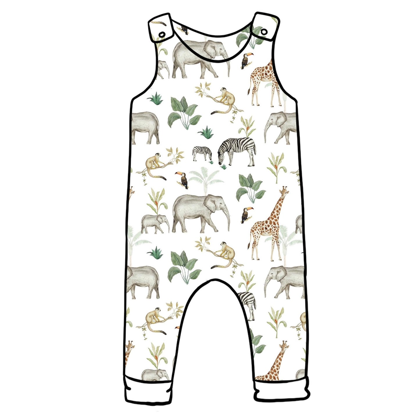 Safari Romper