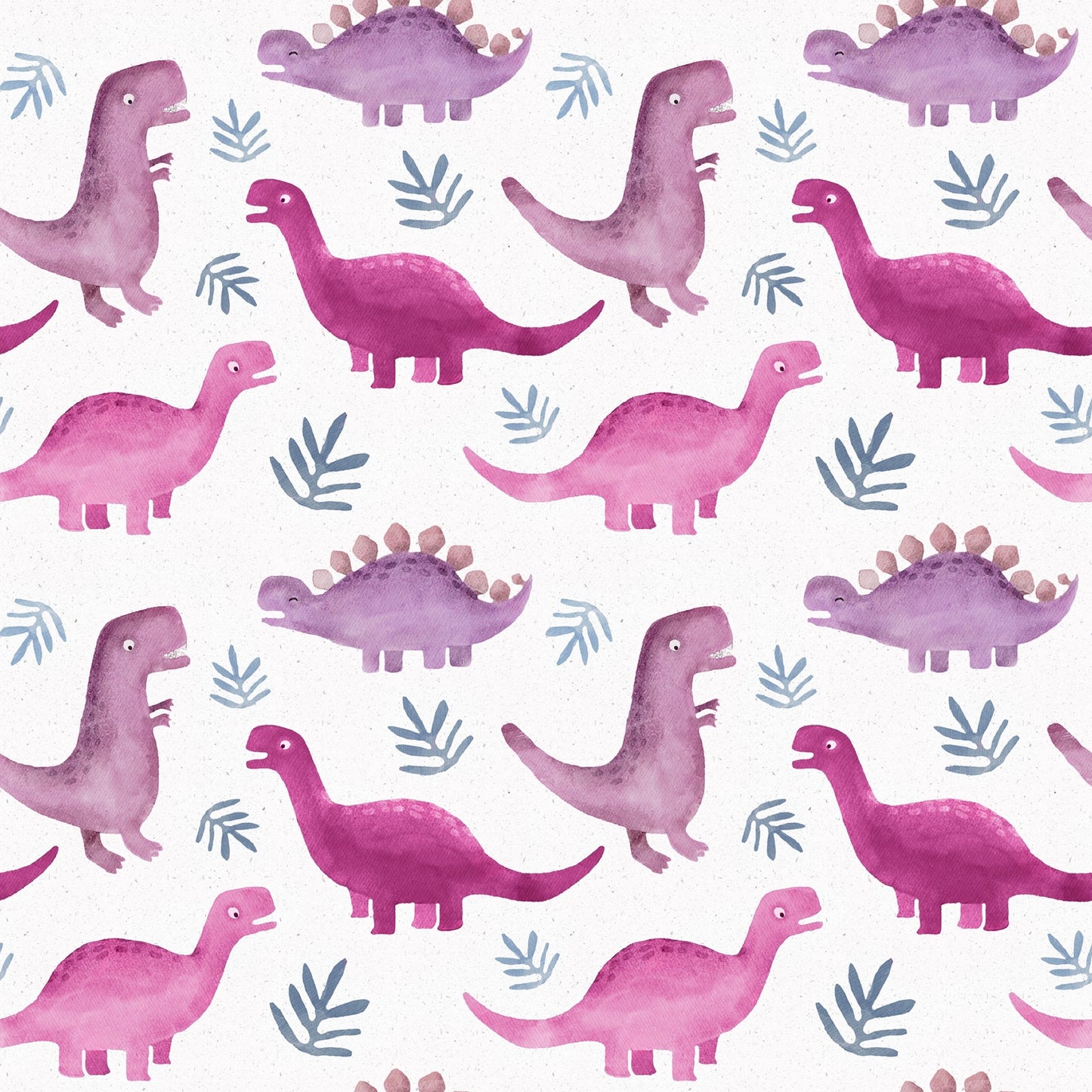 Pink Dinos Snuggle Blanket - Pram/Buggy Size