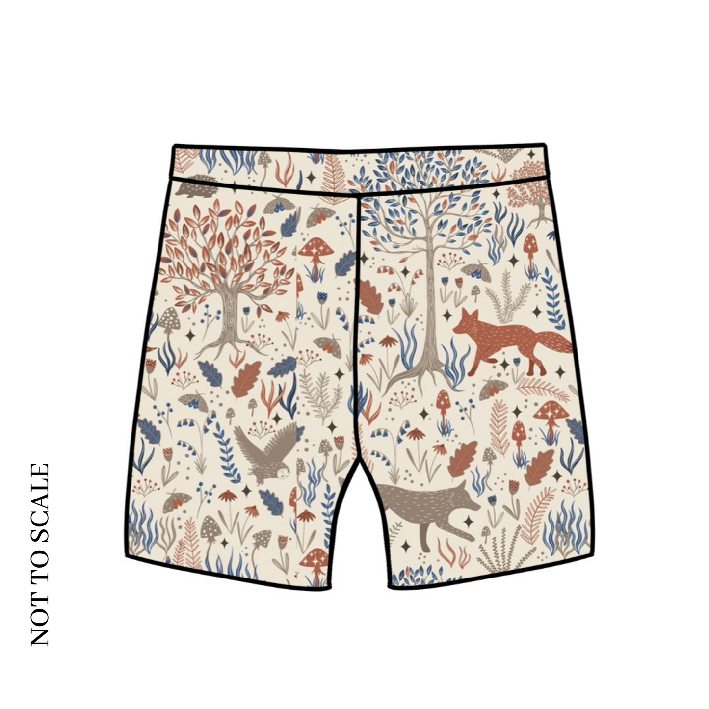 Autumn Forest Lounge Shorts