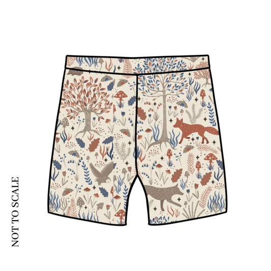 Autumn Forest Lounge Shorts