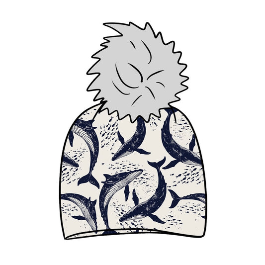 Whale Pod Bobble Hat