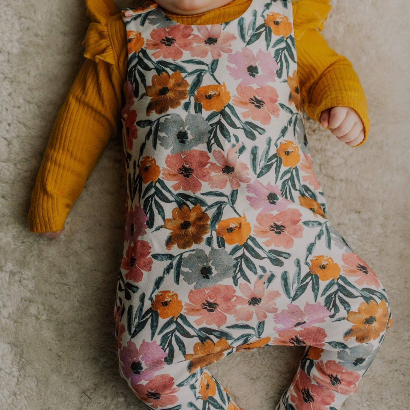 Sunny Blooms Romper