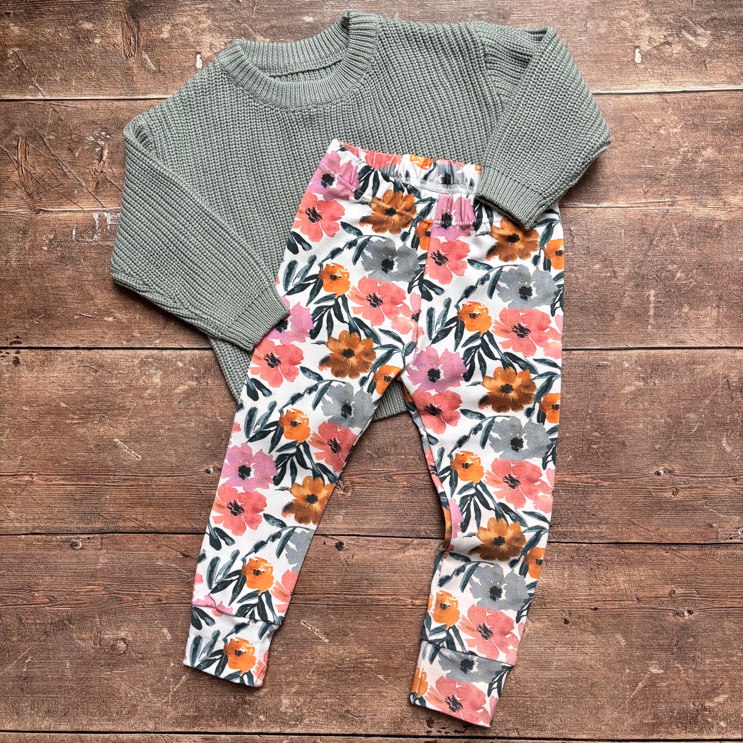 Sunny Blooms Leggings
