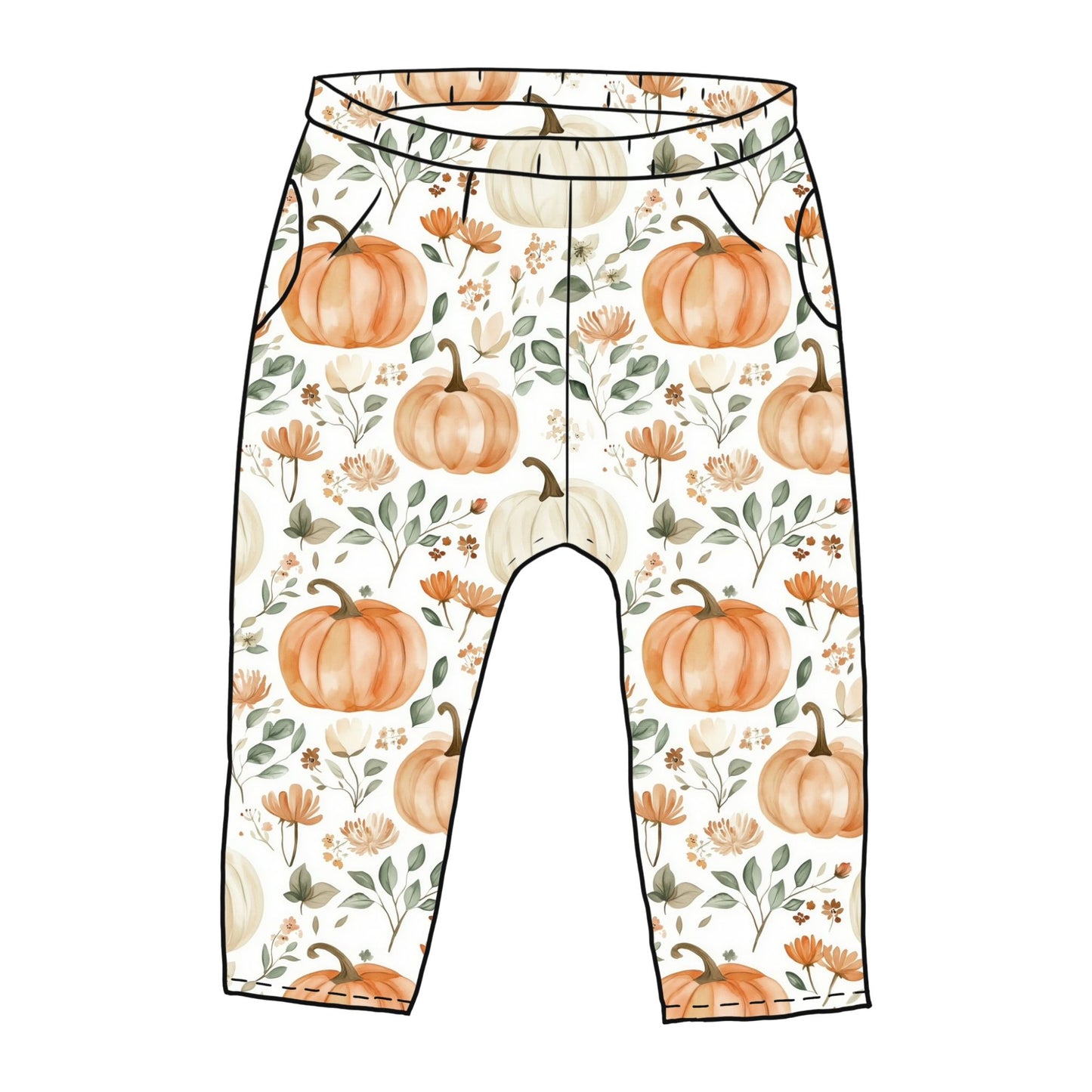 Pumpkin Patch Toddler & Child Pocket Trousers