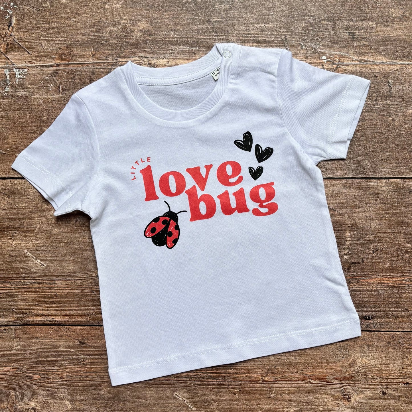Little Love Bug Short Sleeve T-Shirt 12-18m