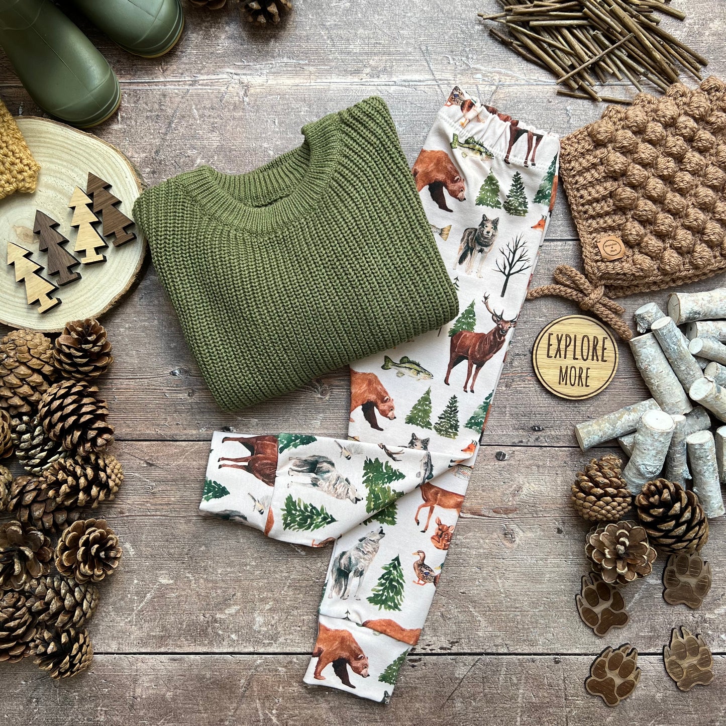 Wild Wood Animals Harems