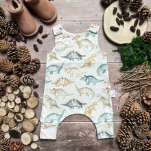 Load image into Gallery viewer, Dino Rawr Romper

