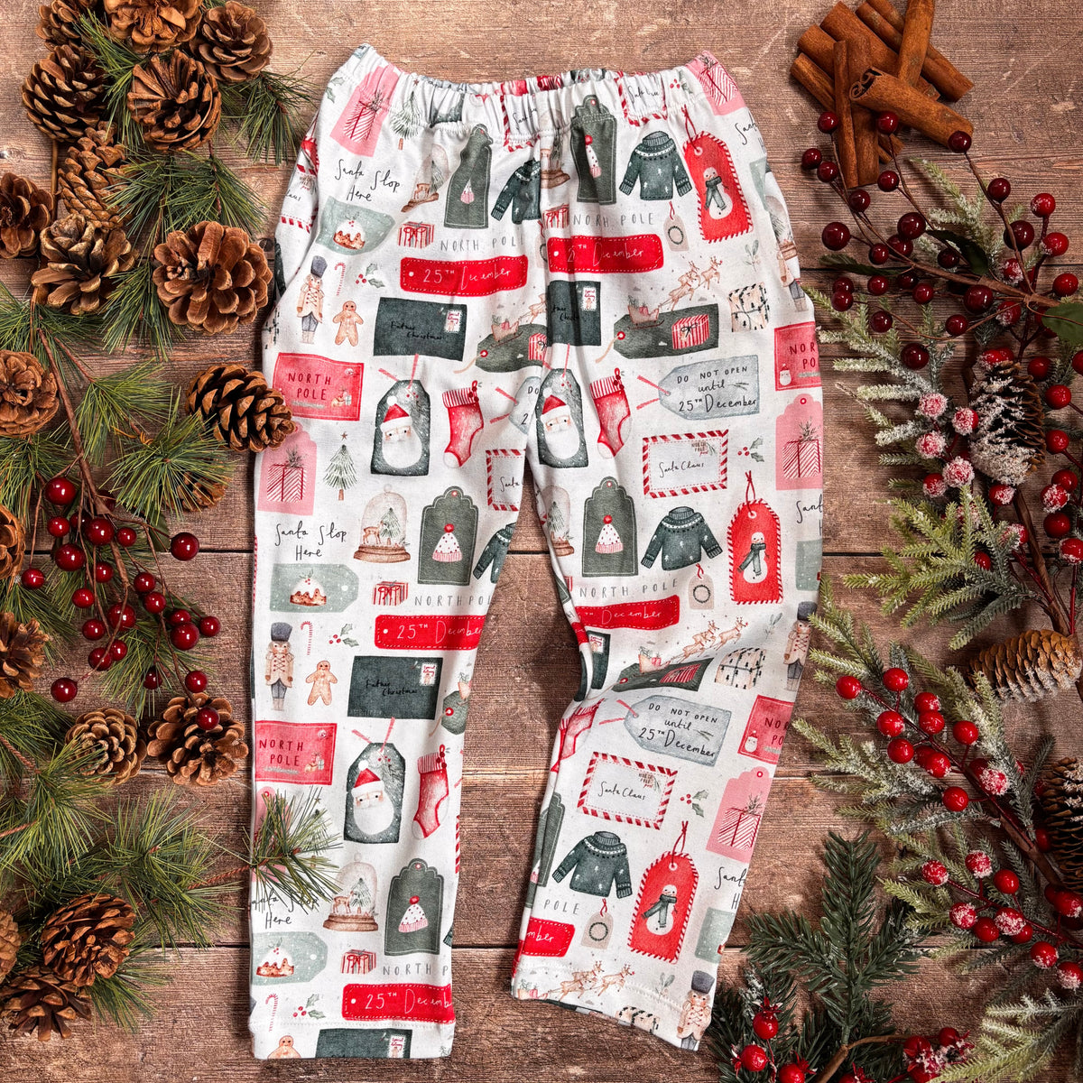 North Pole Greetings Toddler & Child Pocket Trousers