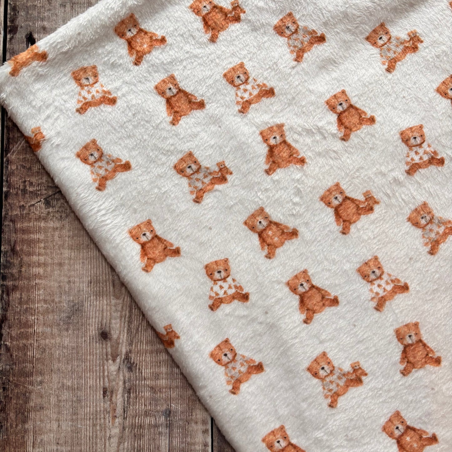 Teddy Bears Snuggle Blanket - Pram/Buggy Size