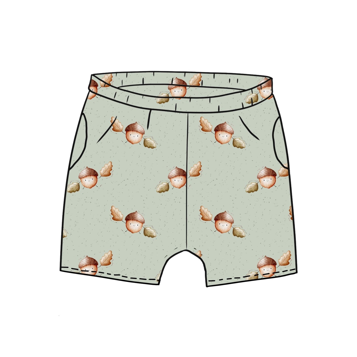 Happy Acorns Toddler & Child Pocket Shorts