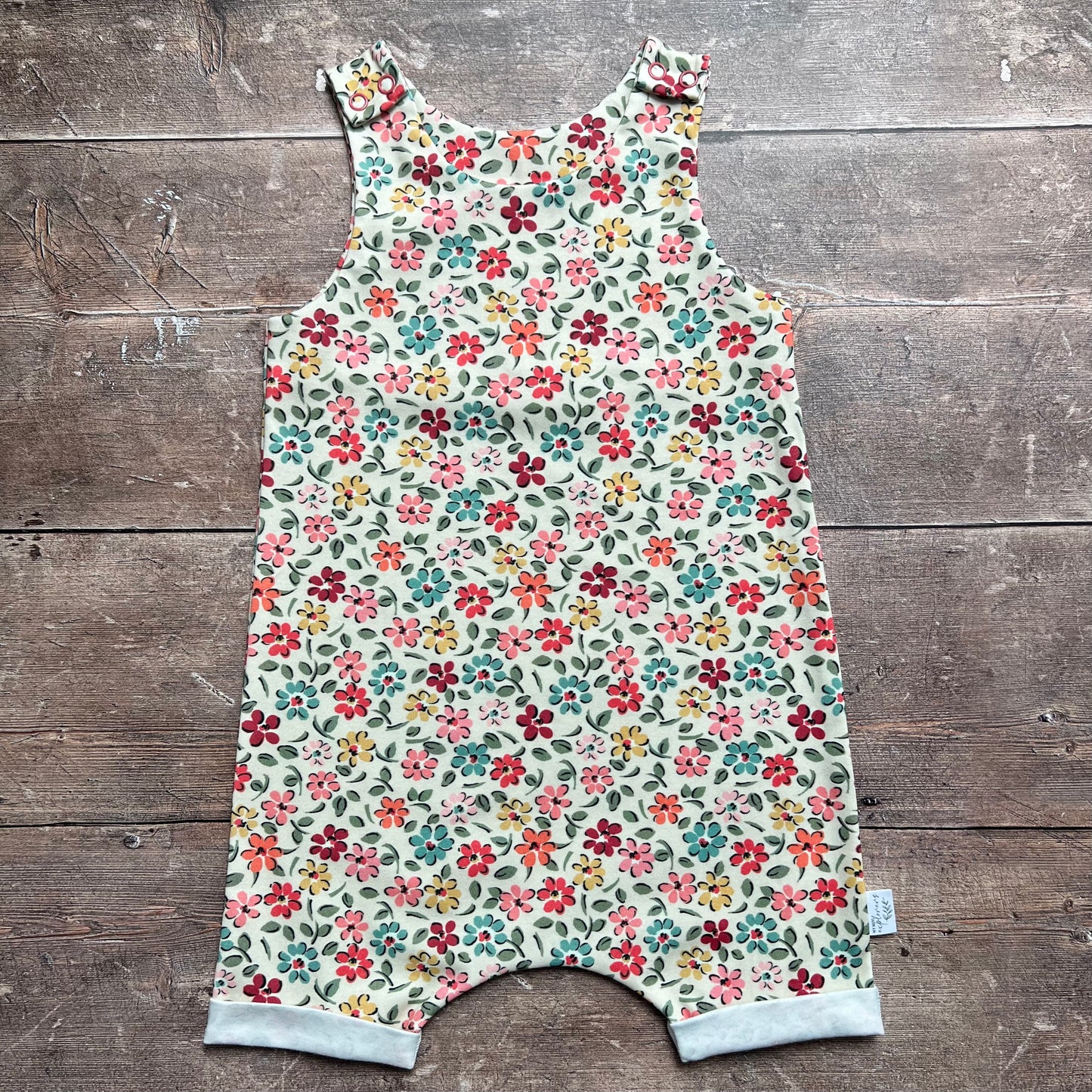 Ditsy Floral Child & Baby Short Romper