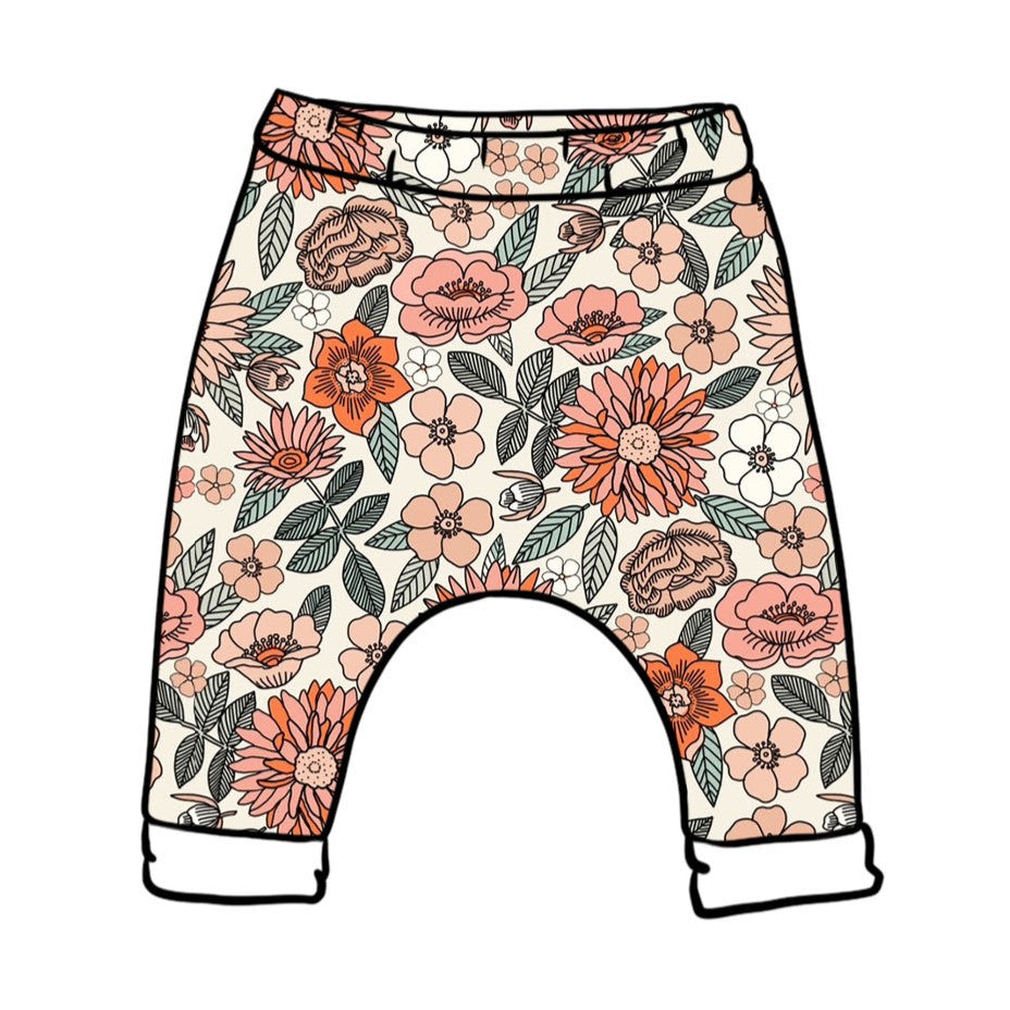 Retro Floral Harems