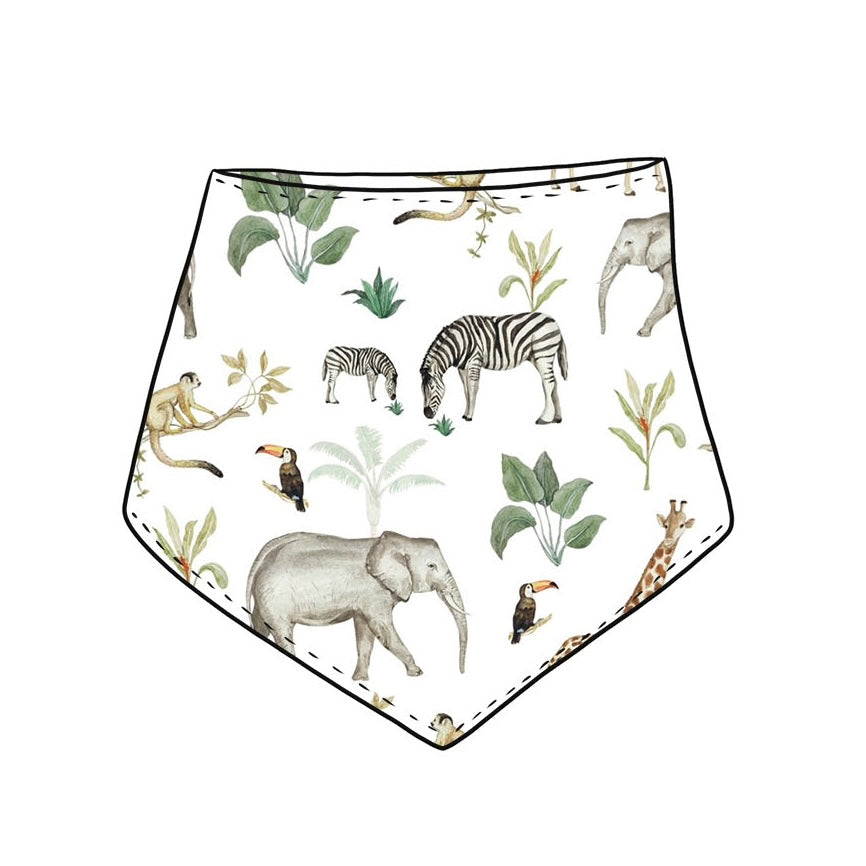Safari Dribble Bib