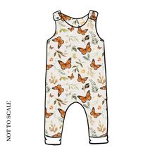 Load image into Gallery viewer, Monarch Butterflies Romper
