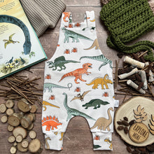Load image into Gallery viewer, Jurassic Party Dungarees
