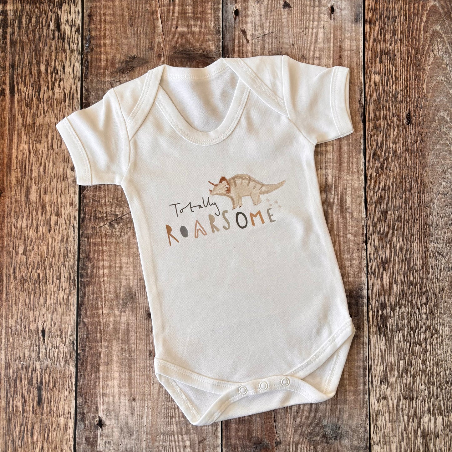 Totally Roarsome SS bodysuit 0-3m