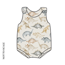 Load image into Gallery viewer, Dino Rawr Bloomer Romper
