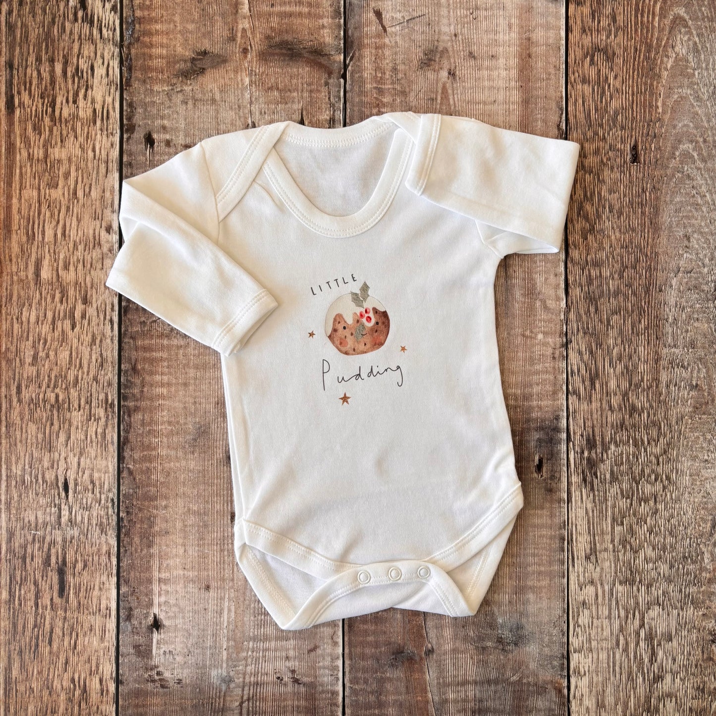 Little Pudding LS bodysuit 3-6m