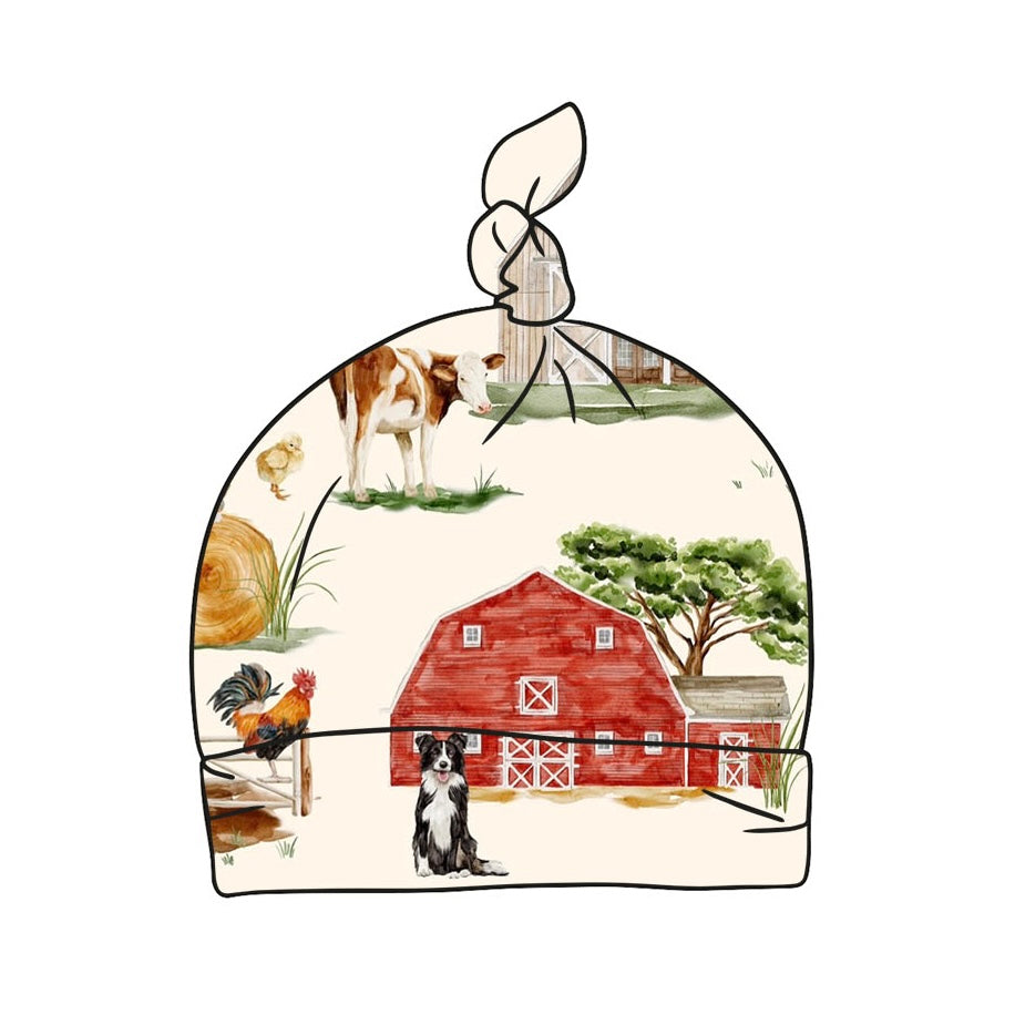 Farm Life Knotted Hat